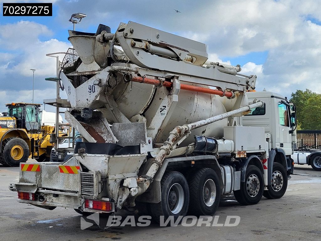 Mercedes Actros 3241 8X4 7m3 Putzmeister TMM 21-3 Mixer Big-Axle Steelsuspension 3-Pedals Euro 4
