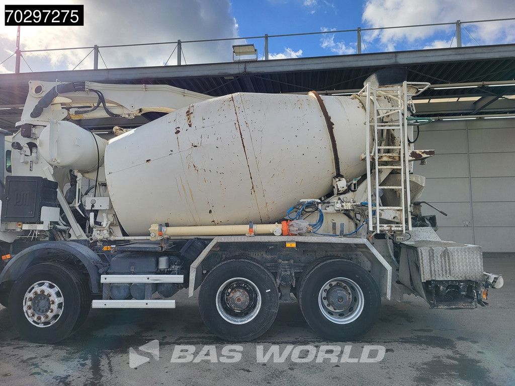 Mercedes Actros 3241 8X4 7m3 Putzmeister TMM 21-3 Mixer Big-Axle Steelsuspension 3-Pedals Euro 4