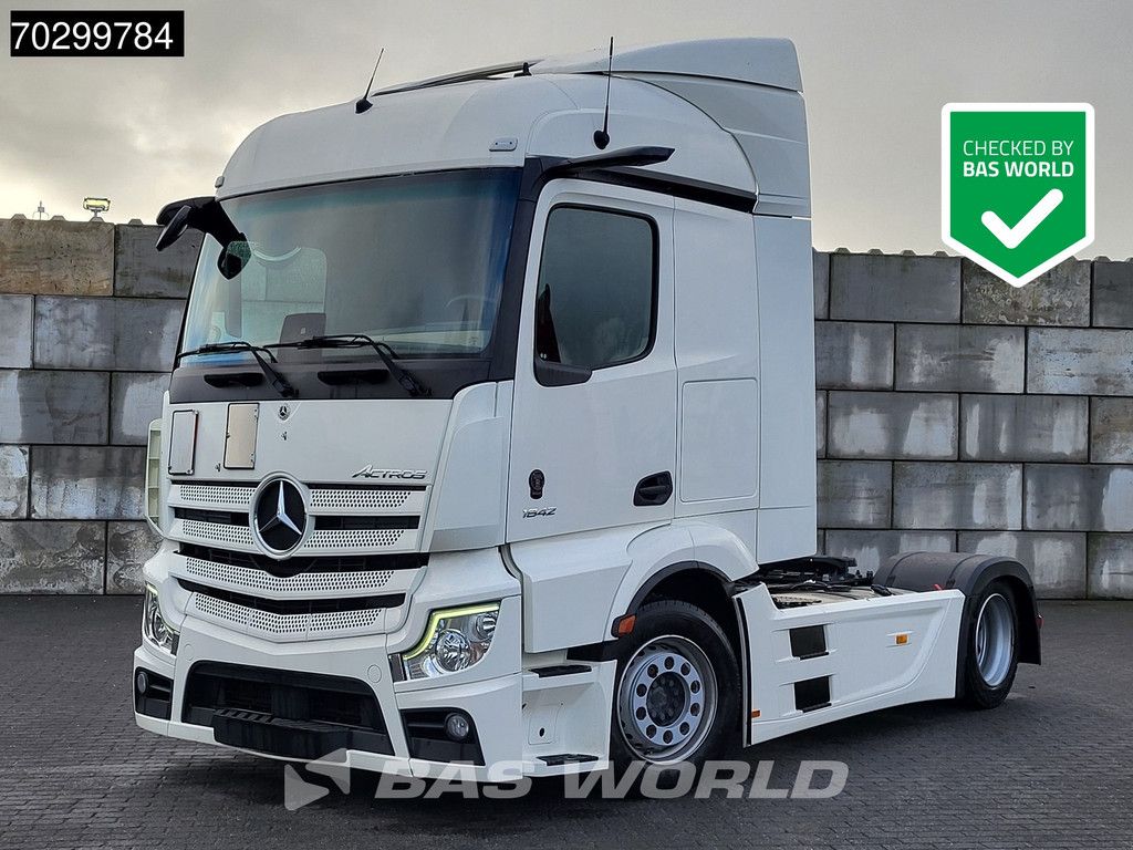 Mercedes Actros 1842 4X2 StreamSpace Mega Retarder MirrorCam 2xTanks Navi ACC Euro 6