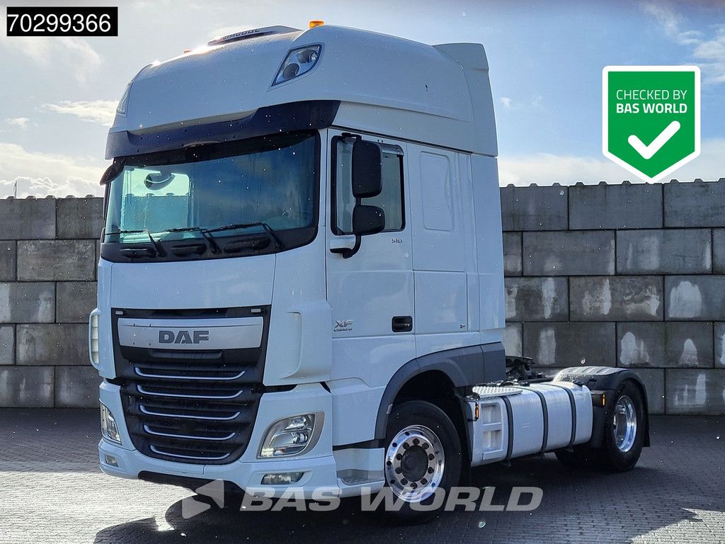DAF XF XF 510 4X2 70% Tyres! SSC Retarder Standklima Alcoa's Euro 6