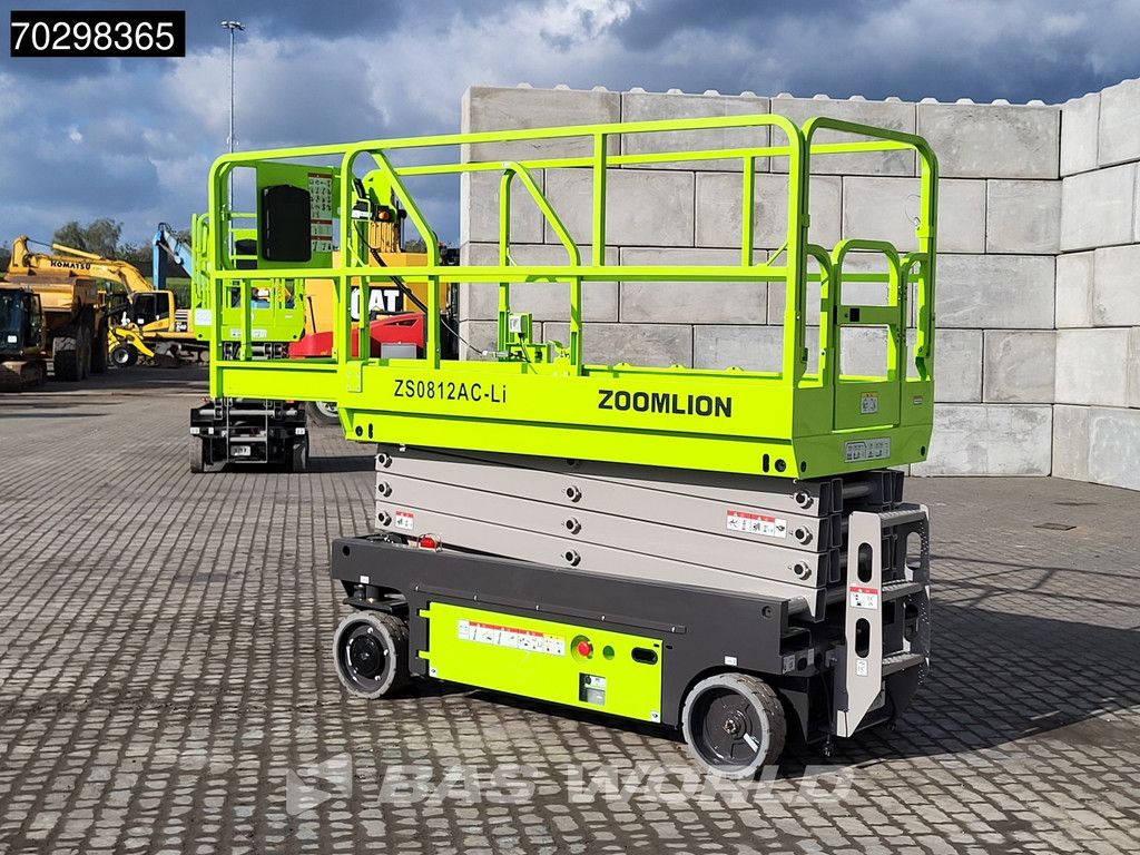 Zoomlion ZS0812AC-Li 8 M - Factory Warranty - CE-Certified