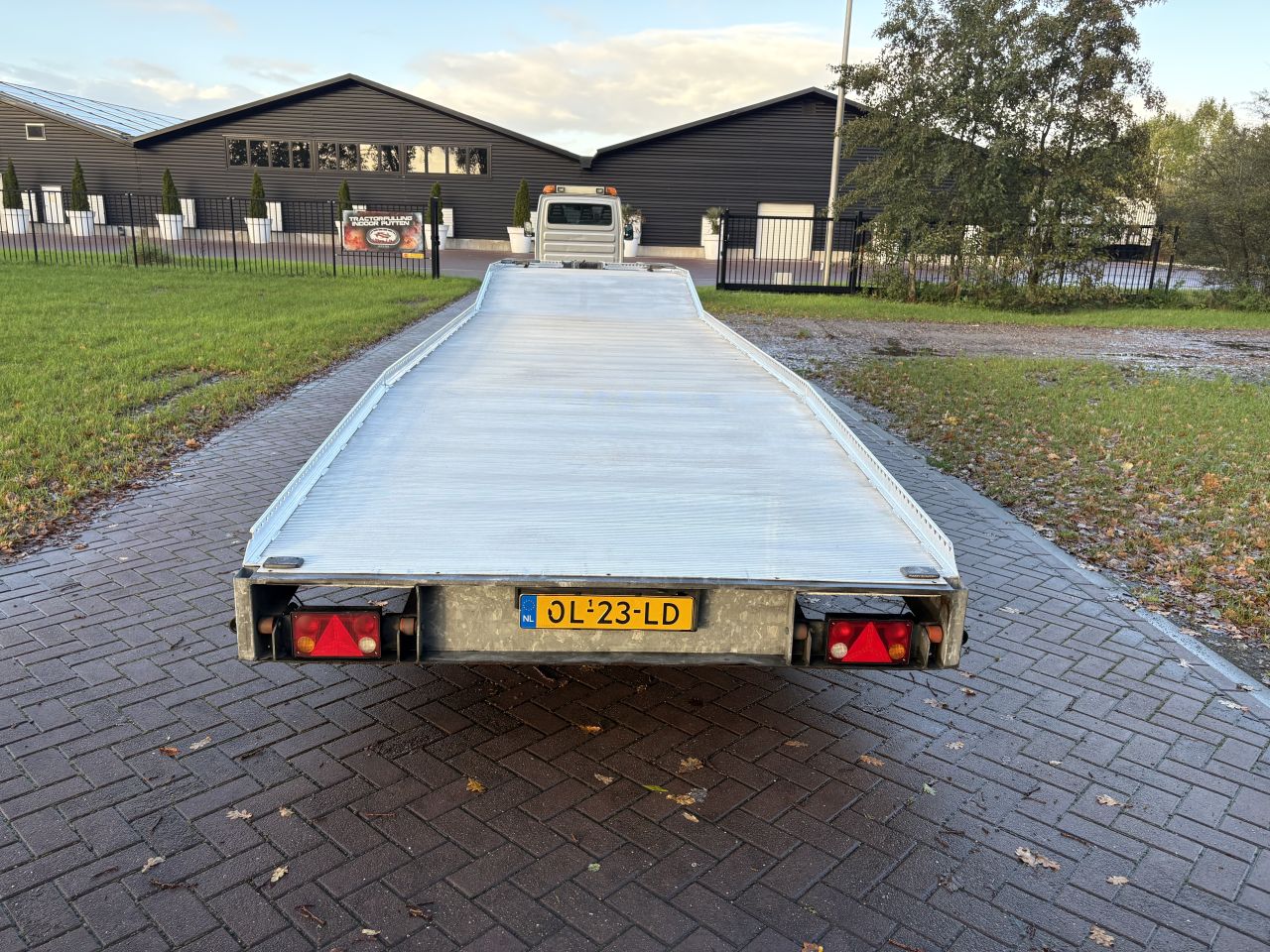 Be oplegger 5 TON ambulance auto transporter luchtgeremd