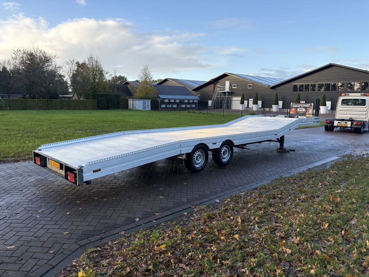 Be oplegger 5 TON ambulance auto transporter luchtgeremd