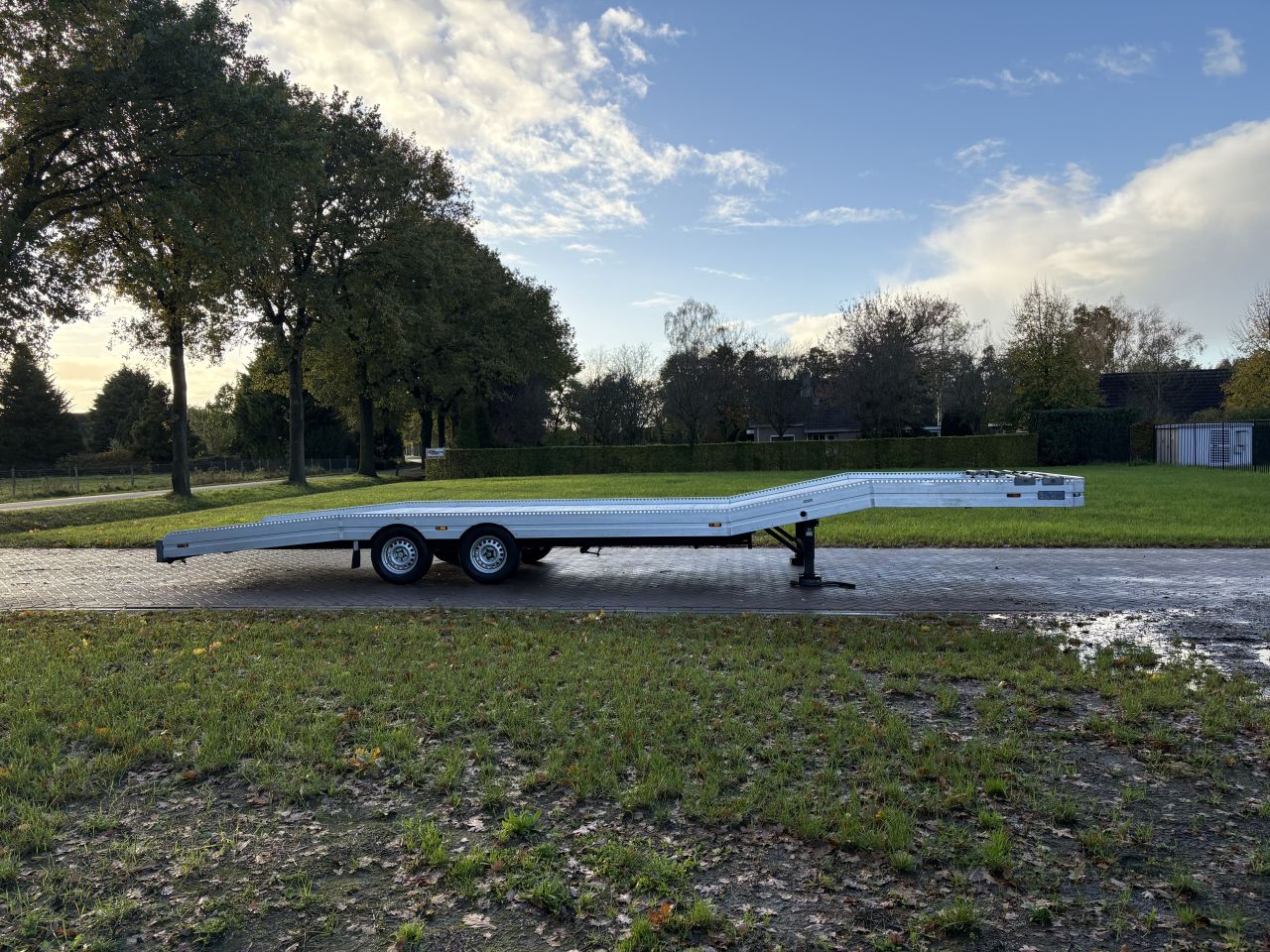 Be oplegger 5 TON ambulance auto transporter luchtgeremd