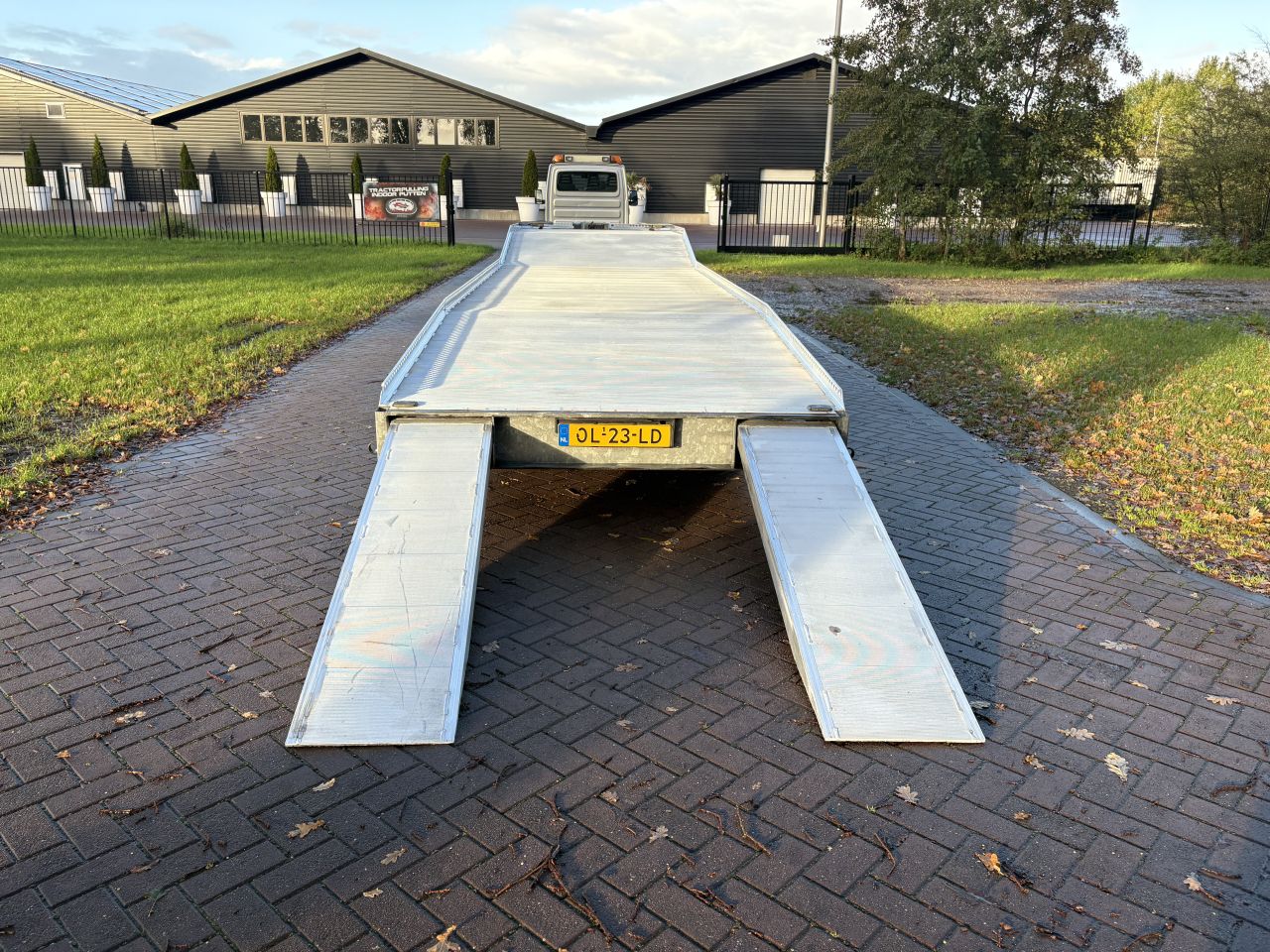 Be oplegger 5 TON ambulance auto transporter luchtgeremd