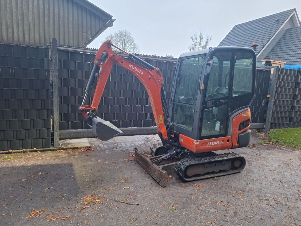 Kubota KX016-4 hitachi JCB Bobcat mini graafmachine