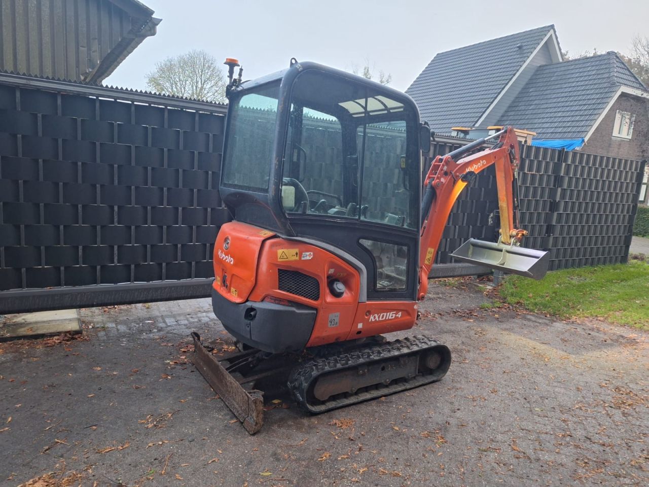 Kubota KX016-4 hitachi JCB Bobcat mini graafmachine