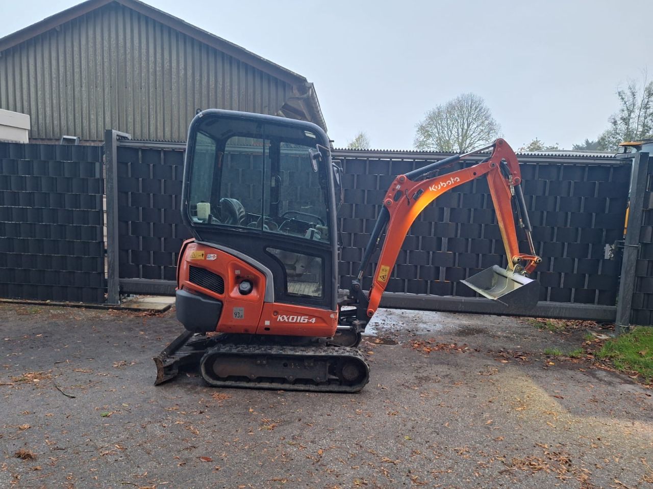 Kubota KX016-4 hitachi JCB Bobcat mini graafmachine
