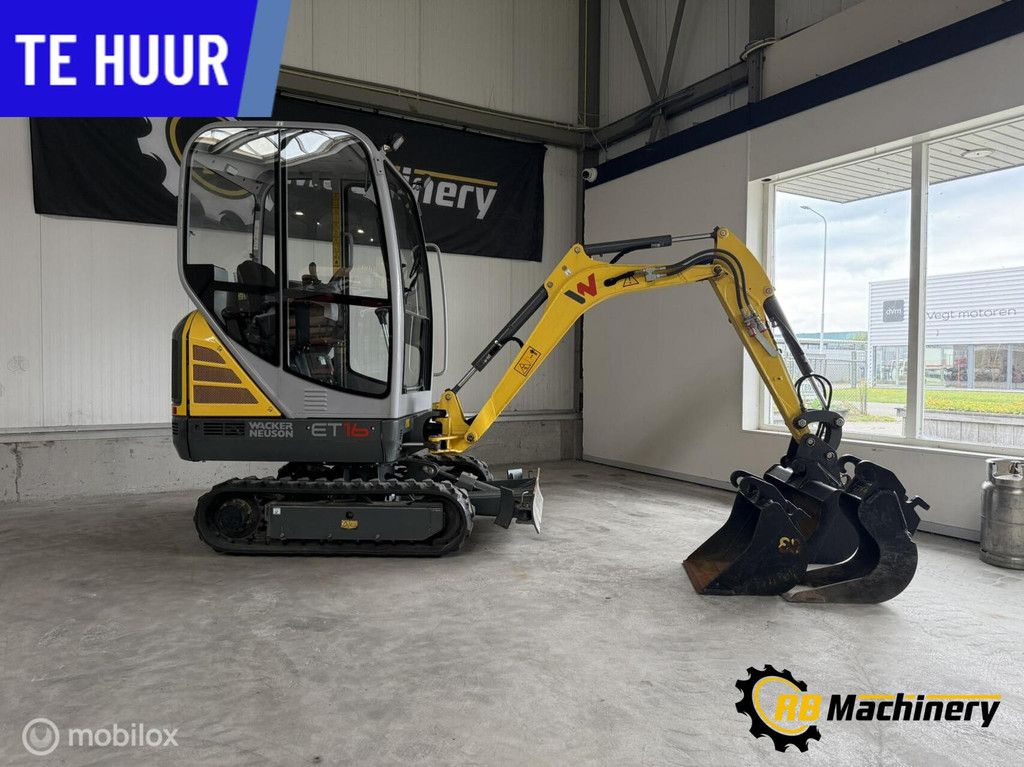 Wackerneuson ET16 te huur