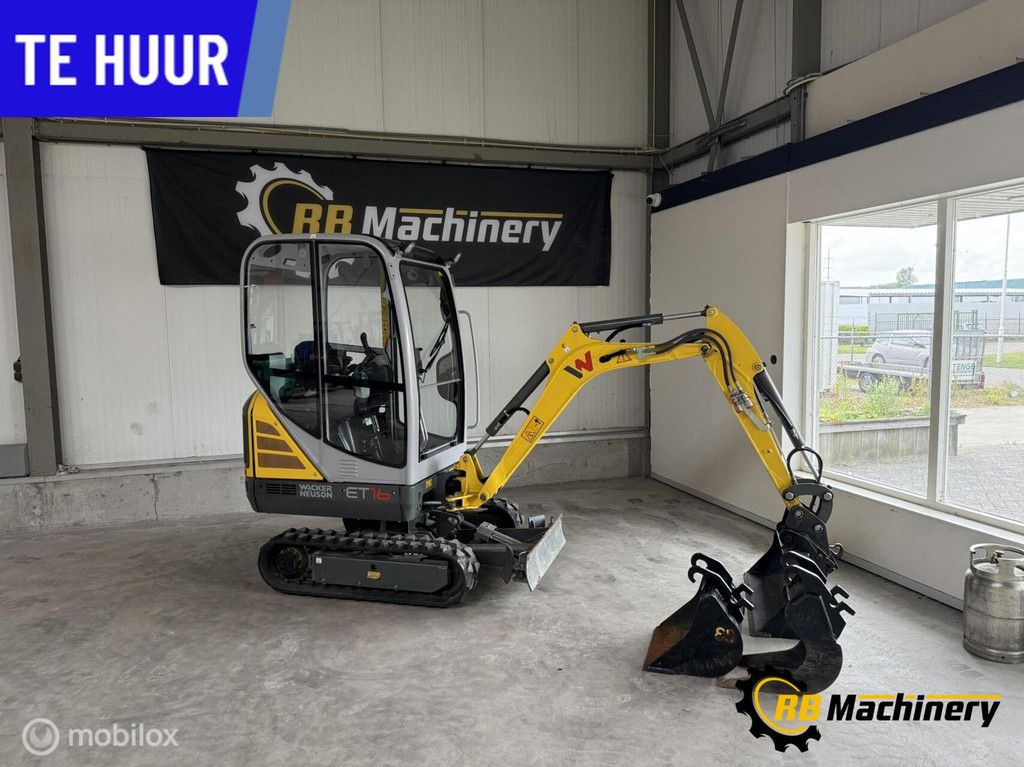 Wackerneuson ET16 te huur