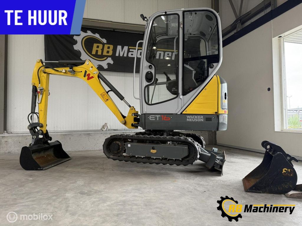 Wackerneuson ET16 te huur