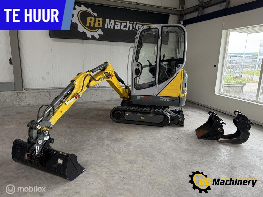 Wackerneuson ET16 te huur