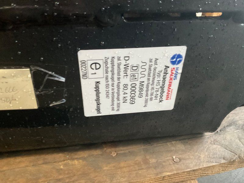 Case IH Sauermann Anhängebock K80