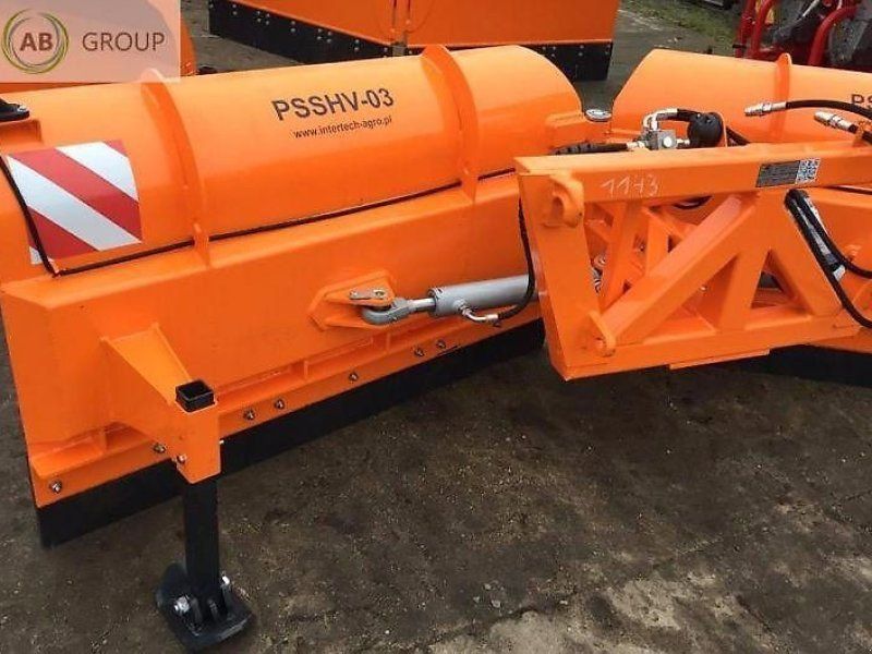 Inter Tech Pług hydrauliczny PSSHV-03, 3,15m DOSTĘPNY OD RĘKI
