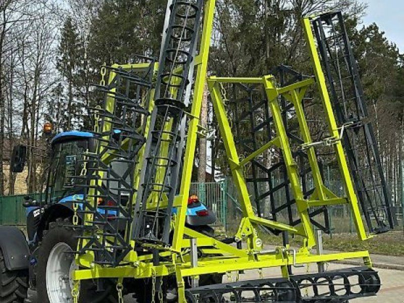 POM Augustów Augustów Brona zębowa zawieszana 7-polowa z wałem strun