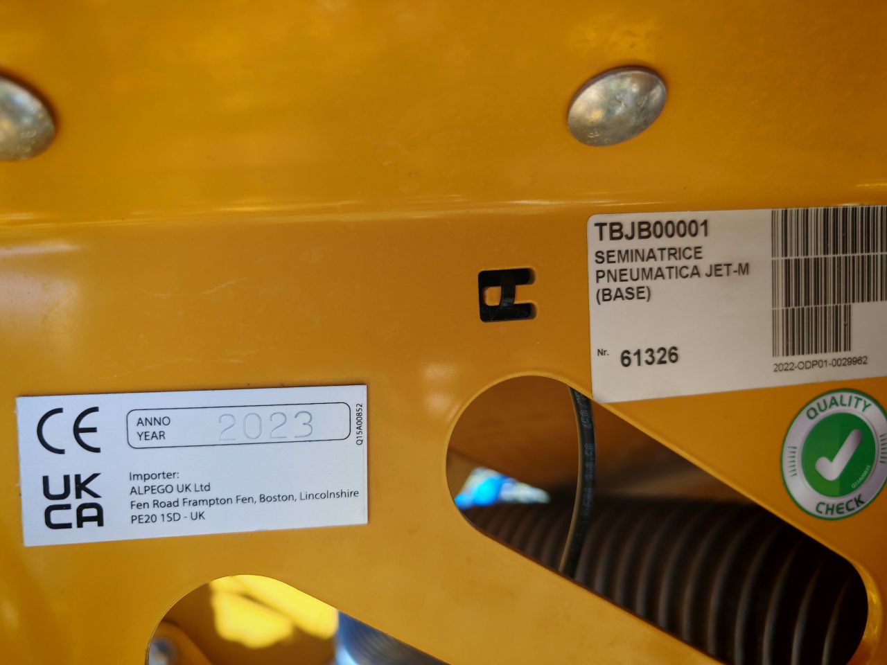 ALPEGO zaai-en grondbewerkingscombinatie Rotodent RM-300 + JET-M