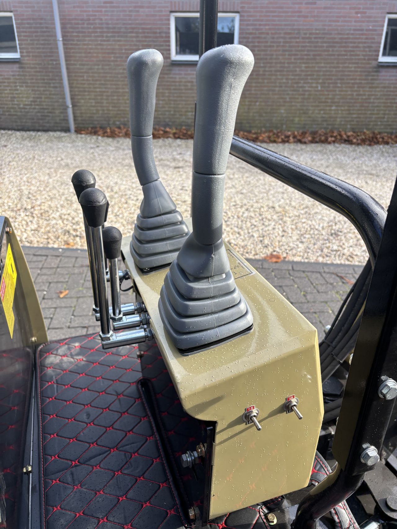 Minigraver graafmachine