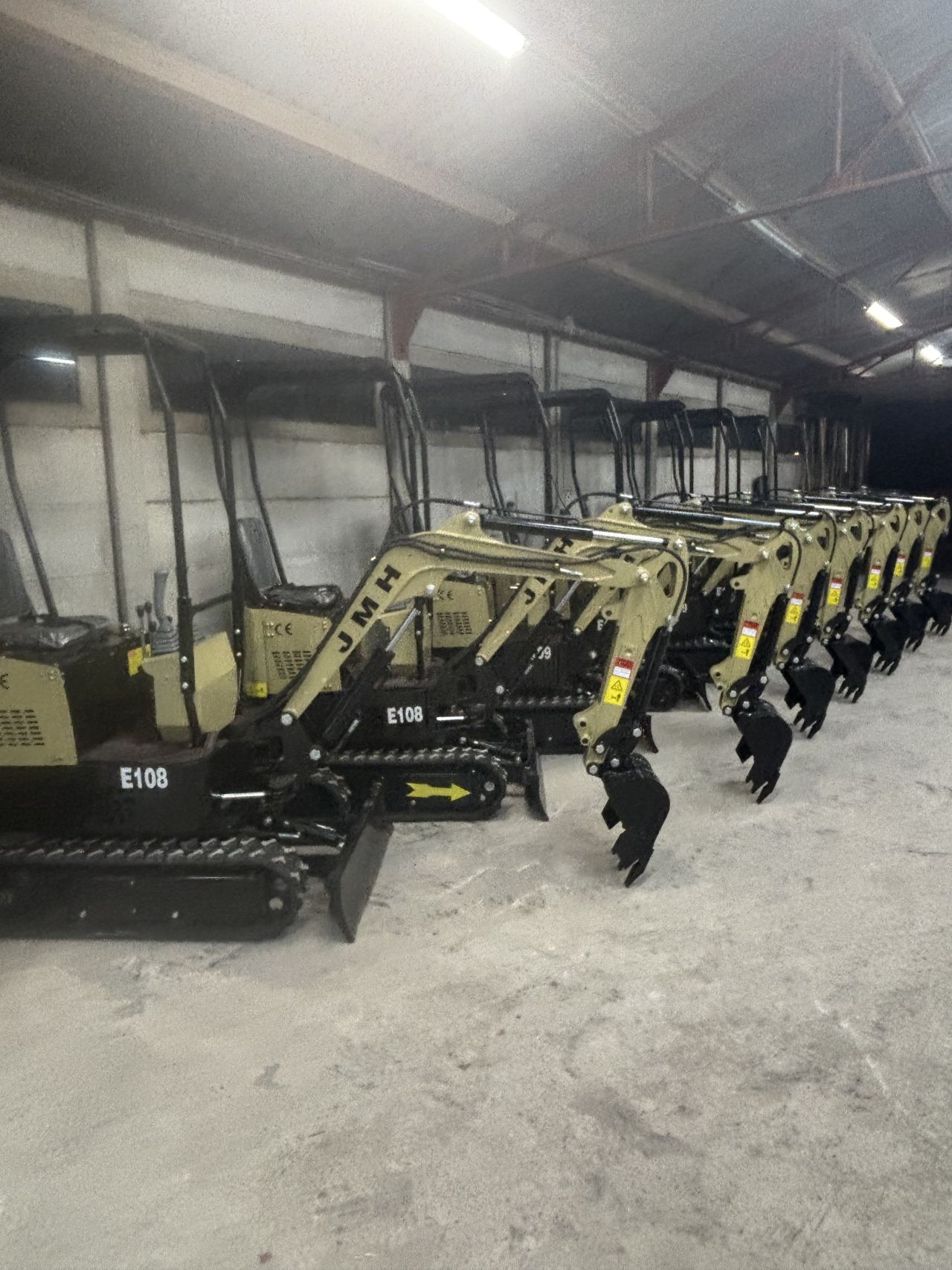 Minigraver graafmachine