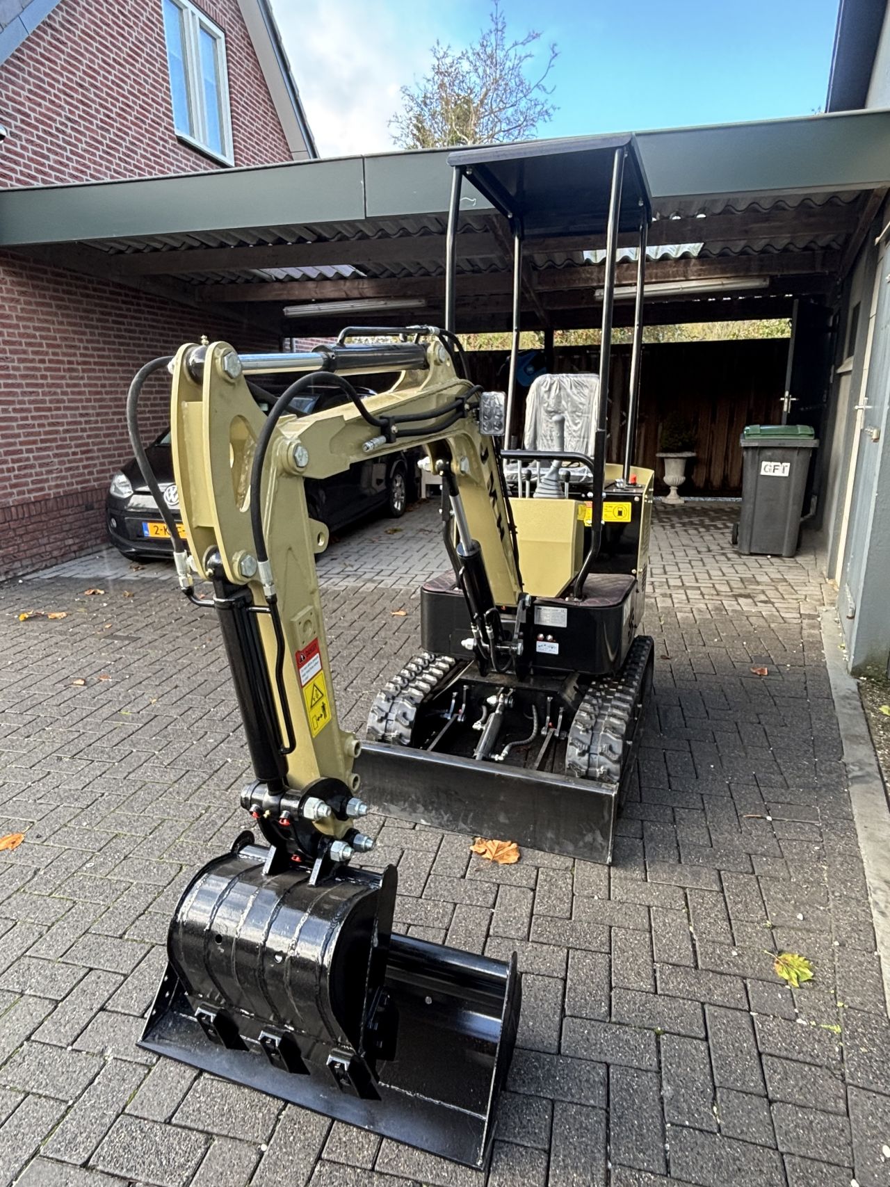 Minigraver Graafmachine