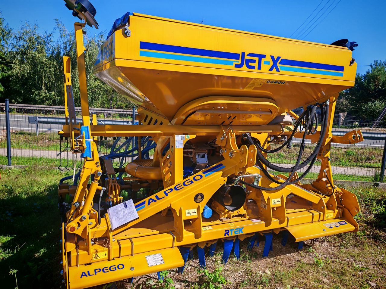 Alpego ROTODENT RTEK-300 RAPIDO + JET-X zaaicombinatie