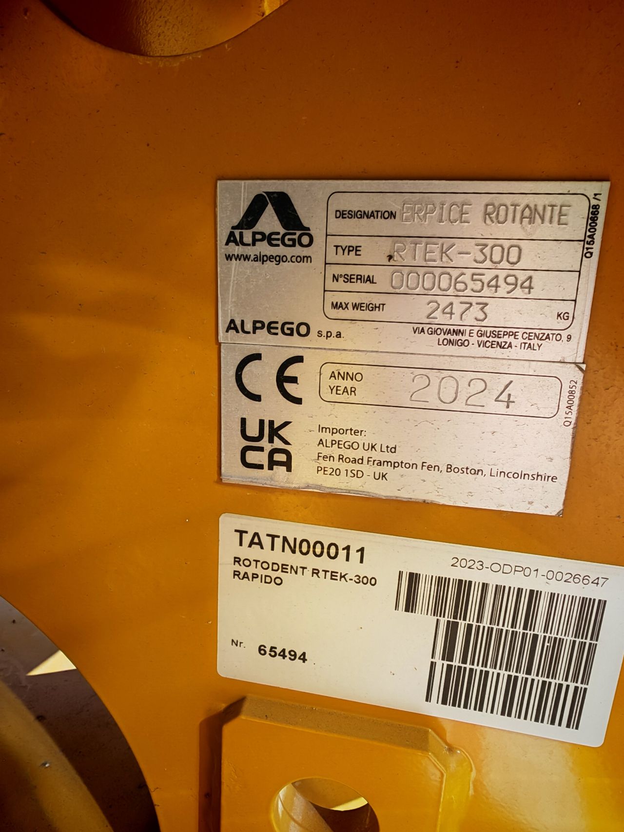 Alpego ROTODENT RTEK-300 RAPIDO + JET-X zaaicombinatie