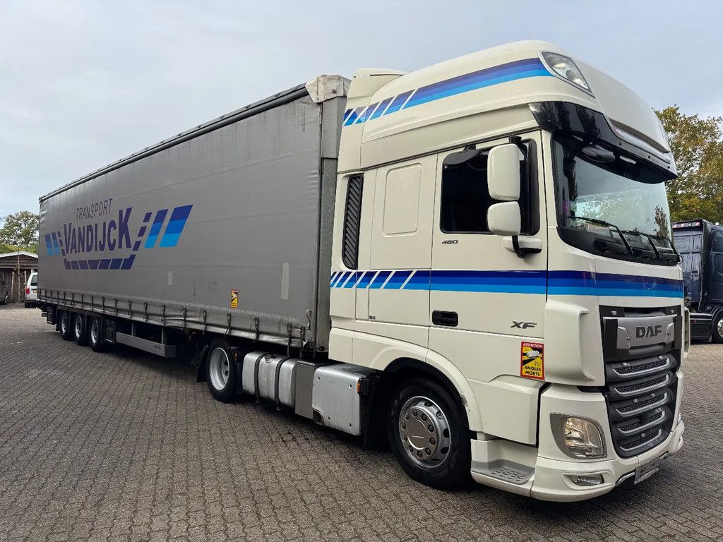 DAF XF 480 4x2 SSC Retarder + Schmitz 2021 Hefdak 630.095KM