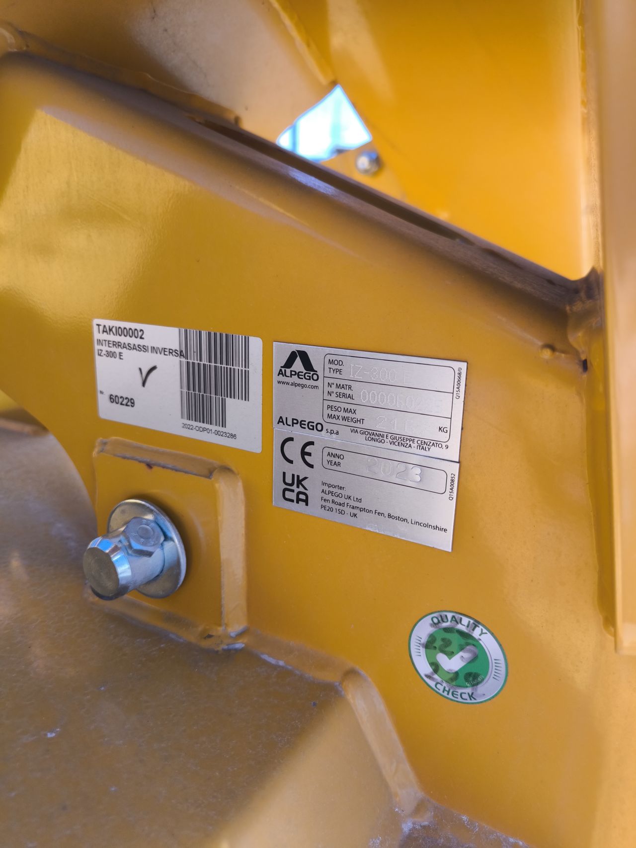 ALPEGO Freesmachine INVERSA IZ-300 E