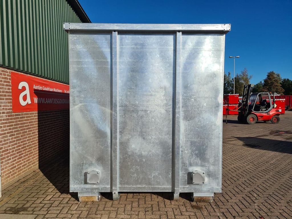 Haakarm mestcontainer