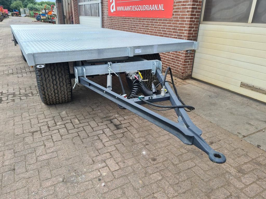 Balenwagen verzinkt platform trailer