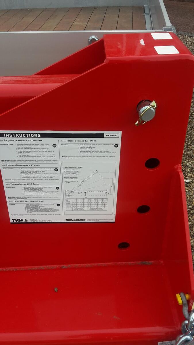 Hijsarm forklift boom