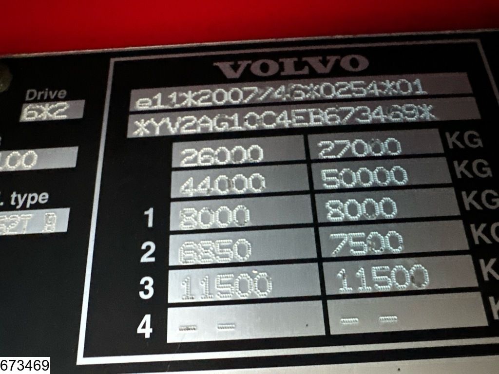 Volvo FH 420 6x2, EURO 5, PTO