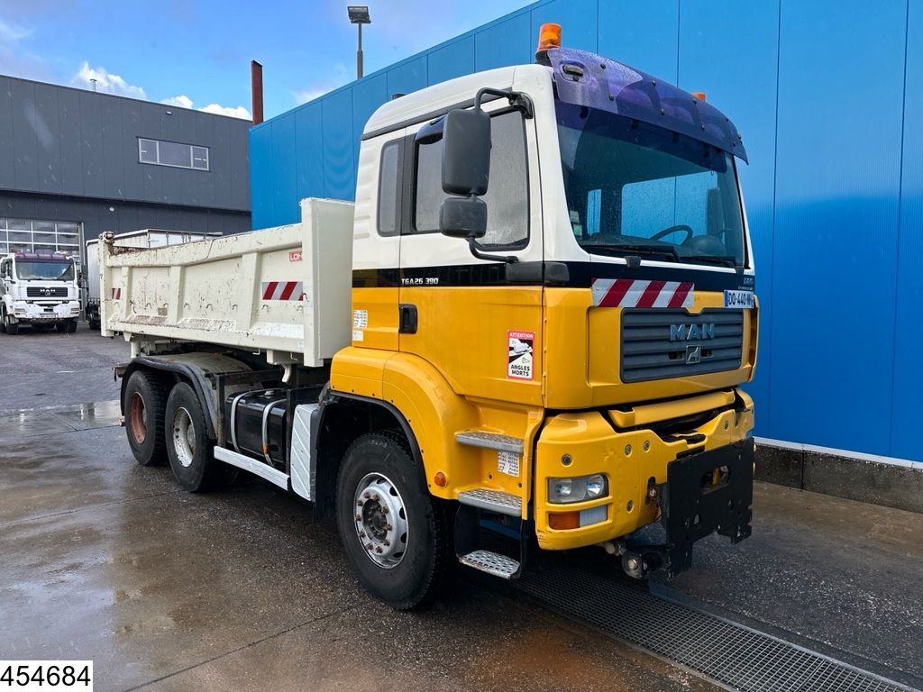 MAN TGA 26 390 6x4, Manual, Steel suspension