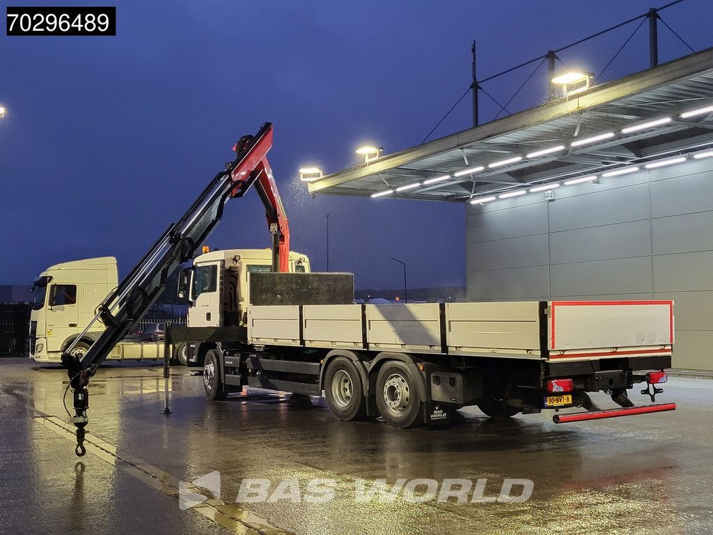 MAN TGS TGS 26.360 6X2 NL-Truck Palfinger PK17.001 Crane Kran Lift+Steering-Axle Navi Euro 6 Palfinger
