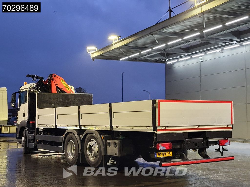 MAN TGS TGS 26.360 6X2 NL-Truck Palfinger PK17.001 Crane Kran Lift+Steering-Axle Navi Euro 6 Palfinger