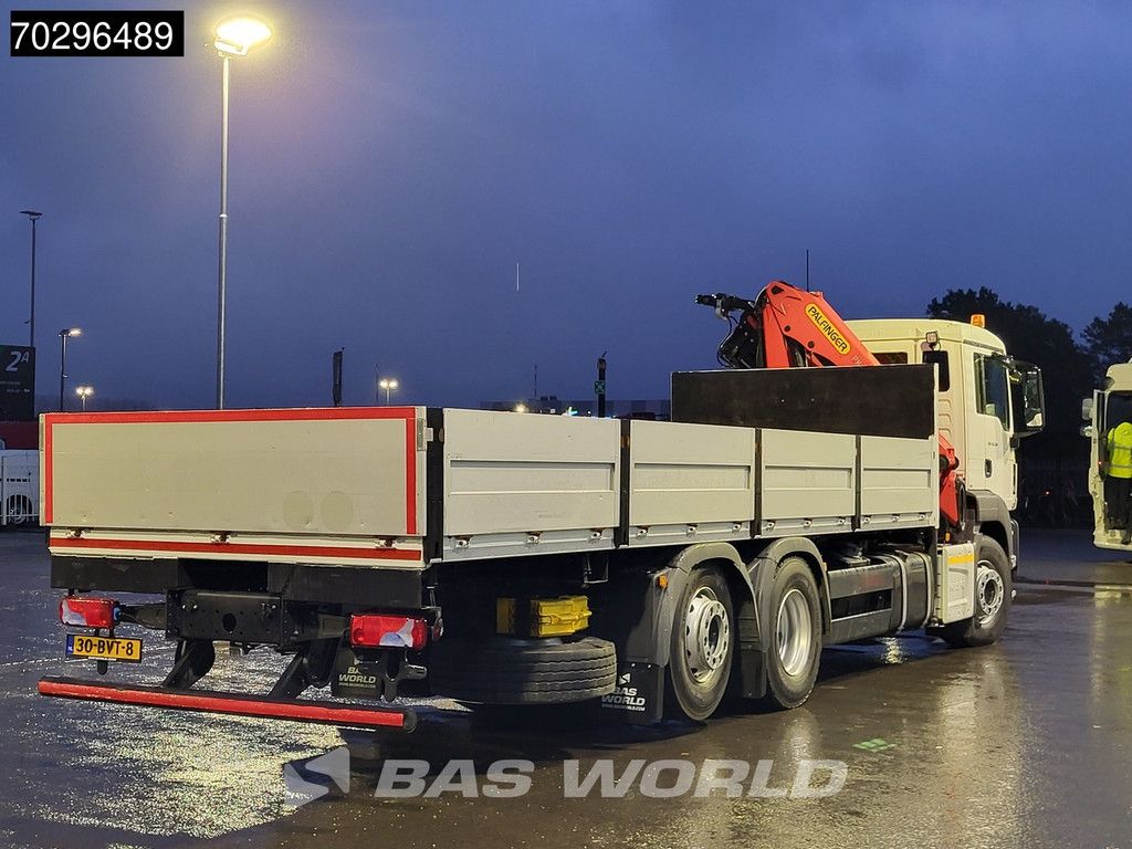 MAN TGS TGS 26.360 6X2 NL-Truck Palfinger PK17.001 Crane Kran Lift+Steering-Axle Navi Euro 6 Palfinger