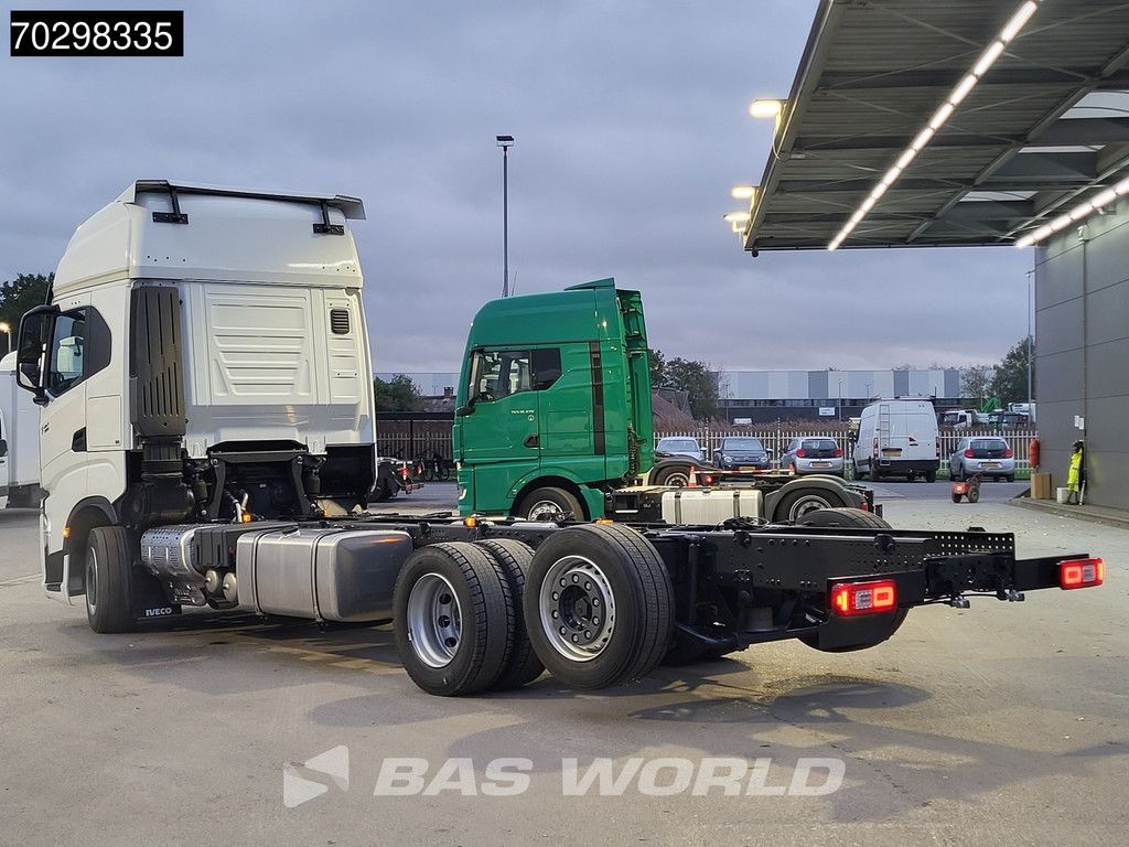 Iveco S-Way 530 6X2 NEW chassis! Retarder Standairco Lift+Steering-Axle Automatic LED ACC Euro 6