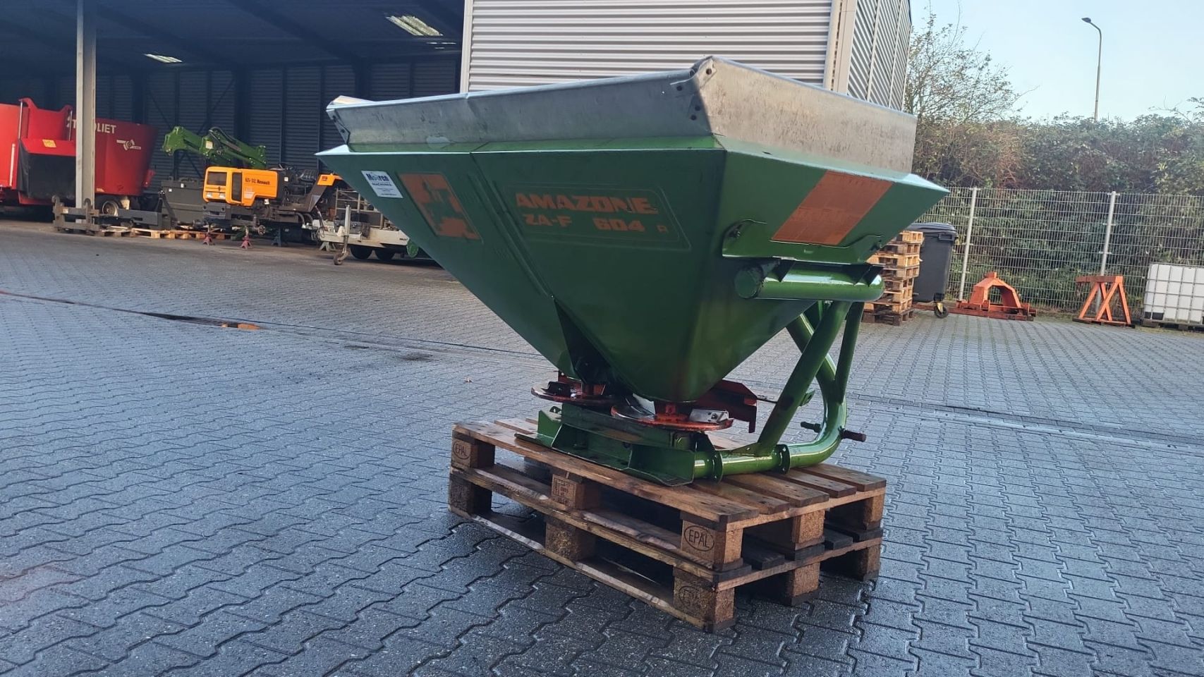 Amazone ZA-F 604 kunstmeststrooier