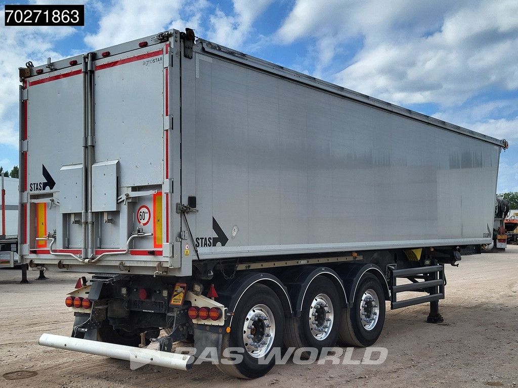 STAS S300CX 3 axles 47m3 Liftachse ALU
