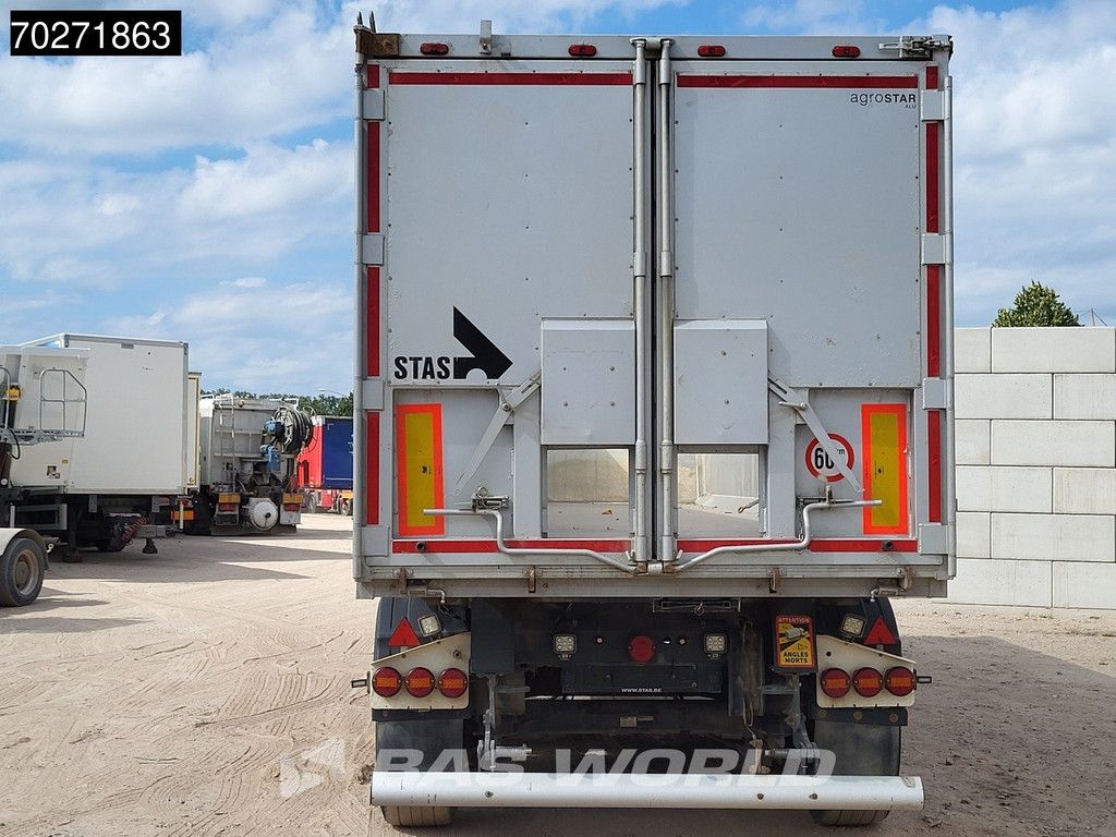 STAS S300CX 3 axles 47m3 Liftachse ALU