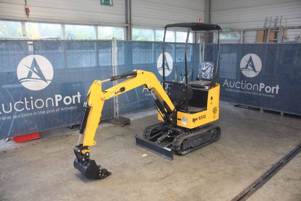 Mini excavator JPC KV12 Diesel 12 hp 2025 New