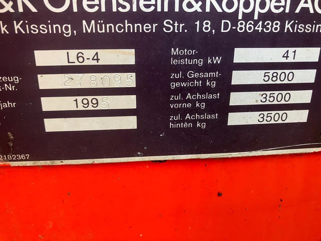 O&K L6 Shovel Loader