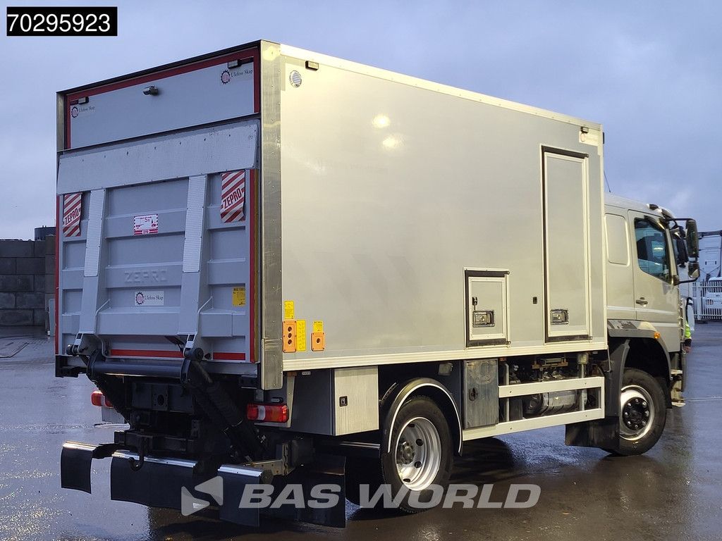 Mercedes Atego 1330 4X4 4x4 Steelsuspension 1500kg Ladebordwand Automatic Euro 6