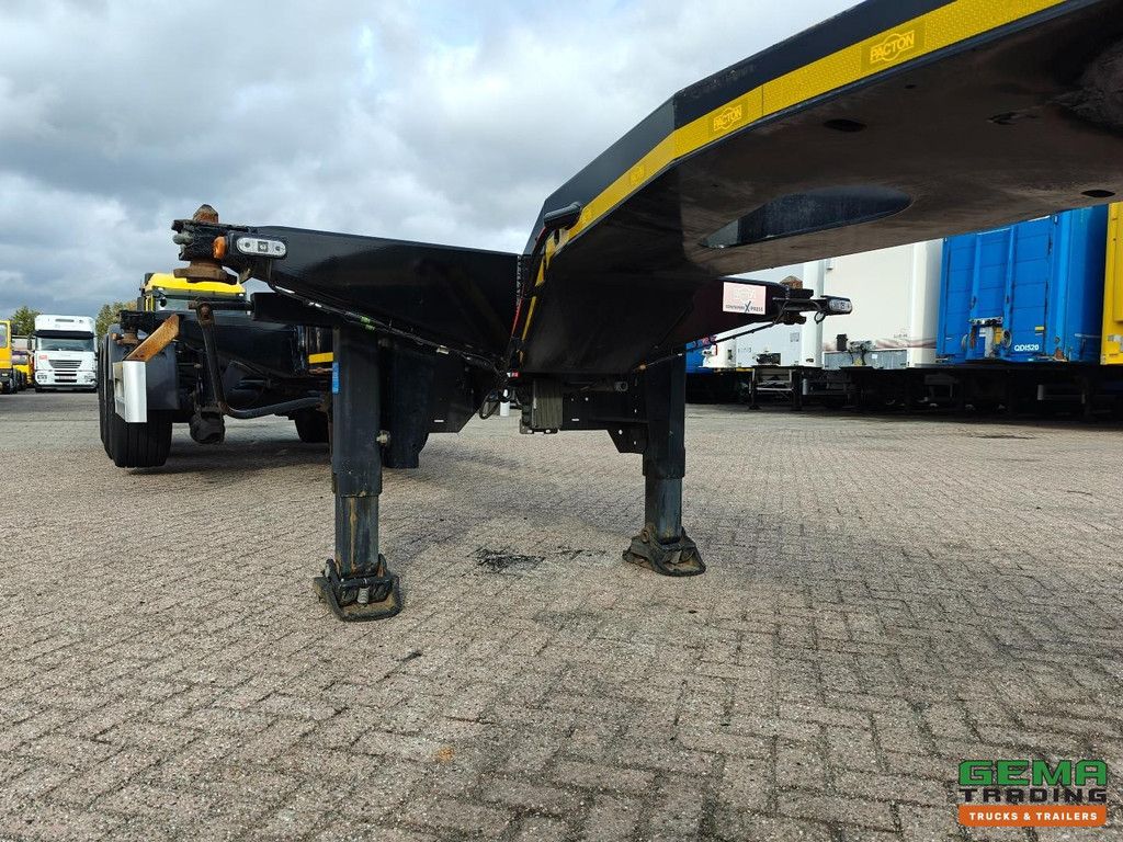 Pacton TXC343 3-axle SAF - Disc brakes - Lift axle - Fixed head - All connections - 4740 kg