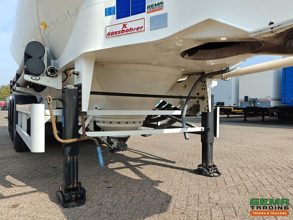 Kässbohrer SSL-35 3-Achser BPW - Scheibenbremsen - 35m³ - Liftachse - Alcoa