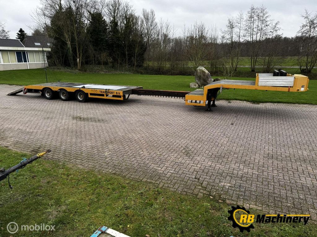 Broshuis Semi dieplader met oprijplaten. uitschuifbaar!!!