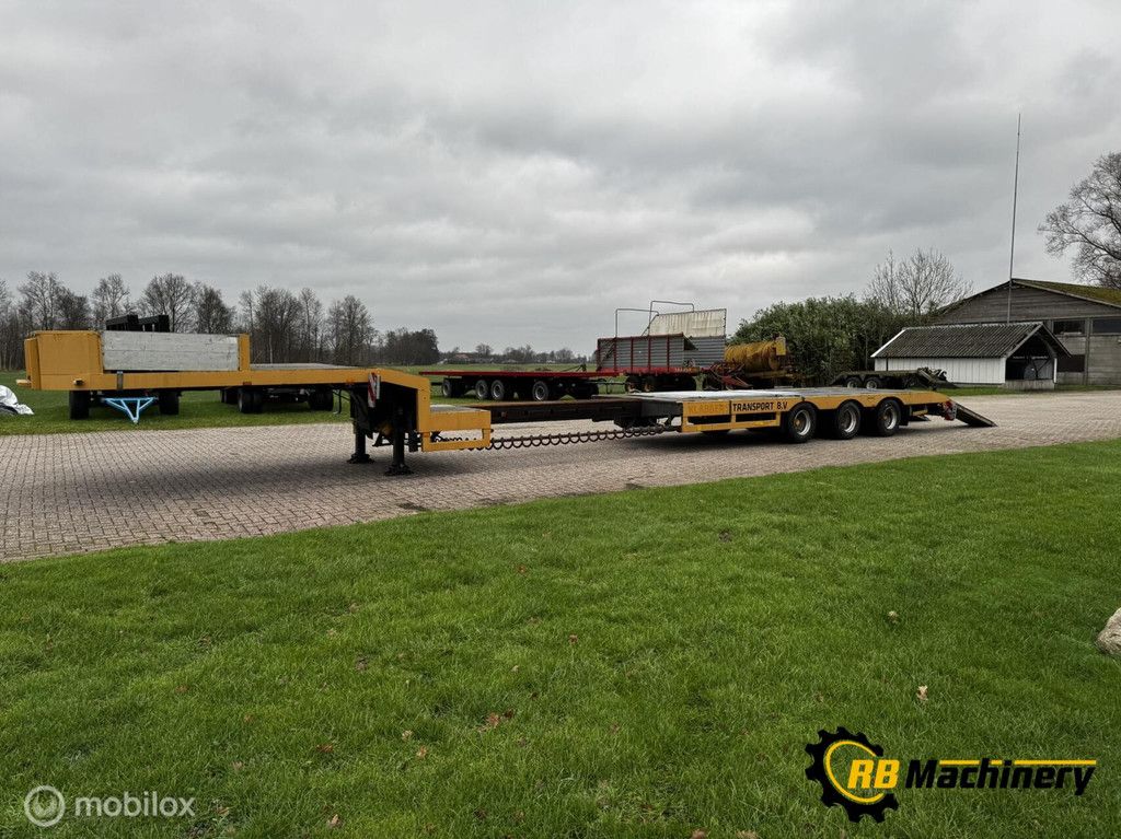Broshuis Semi dieplader met oprijplaten. uitschuifbaar!!!