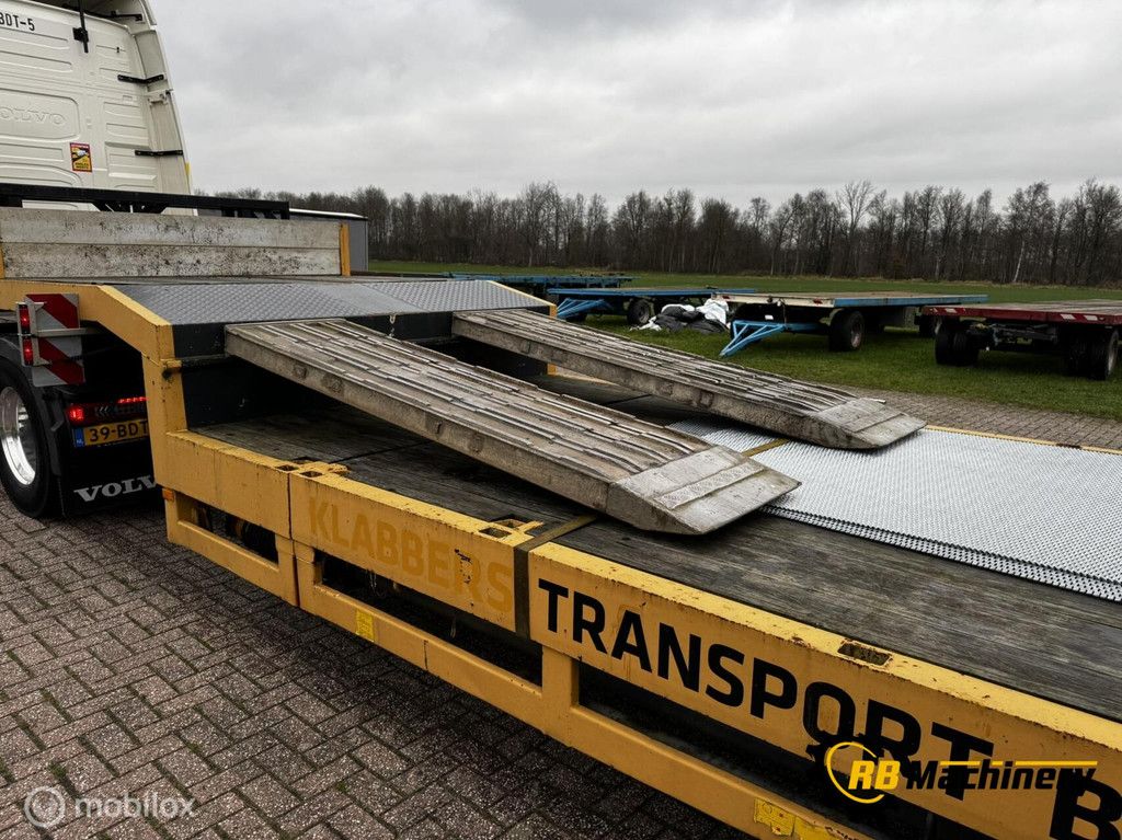 Broshuis Semi dieplader met oprijplaten. uitschuifbaar!!!