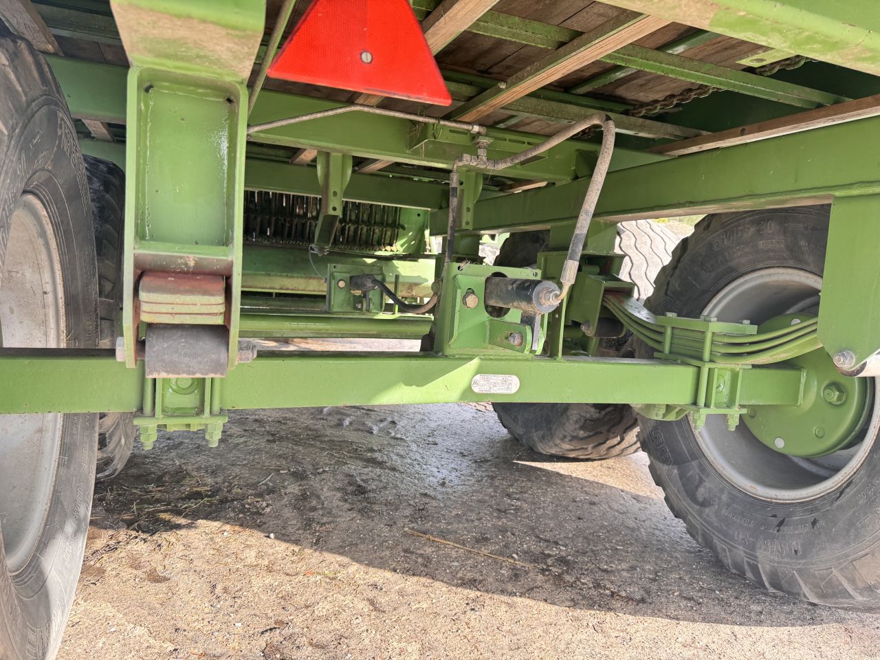 Krone Titan 6/50 GL opraapwagen ladewagen