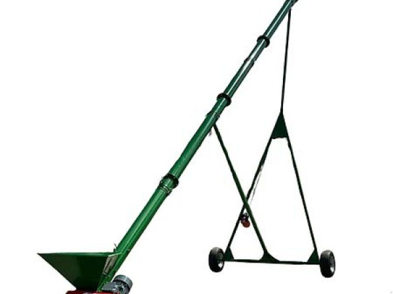 Rol-Ex przenośnik ślimakowy T401/1 z koszem, Ø 110, 8 m