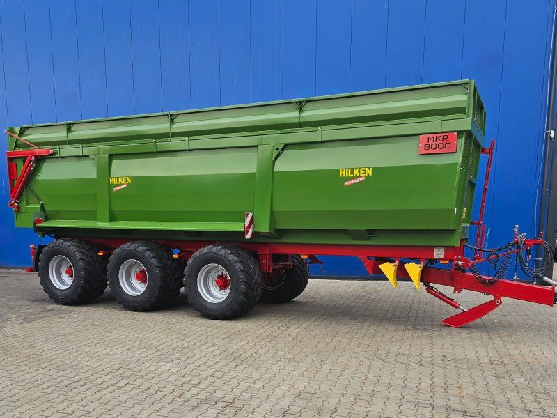 Hilken MKR8600, Hardox-Boden, Reifen 650/55R26,5, Lenkachse, Häckselauf